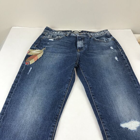 Women's MM Vintage Embellished Jeans Size 27 - Picture 1 of 10
